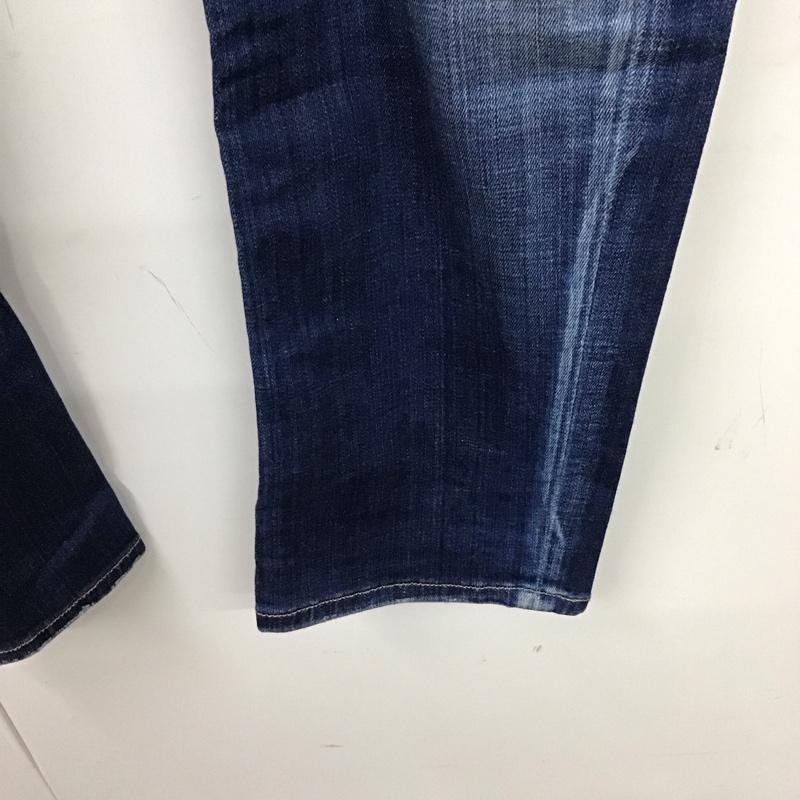 プレミアムムードデニムスーペリア PREMIUM MOOD DENIM SUPERIOR パンツ デニム、ジーンズ デニムパンツ スリムパンツ ストレッチパンツ ジーンズ 36 ダメージ加工 インディゴ / インディゴ /  メンズ USED 古着 中古 10119454