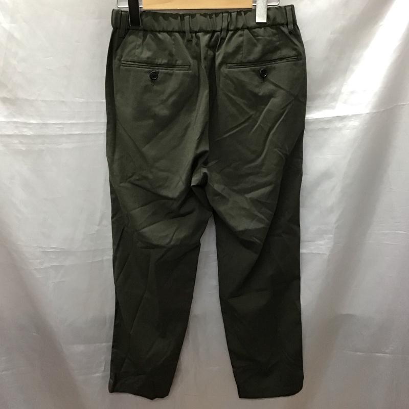 グリーンレーベルリラクシング green label relaxing パンツ スラックス 3214-186-2487 SOLOTEX テーパードパンツ カジュアルパンツ XS 無地 カーキ / カーキ /  メンズ USED 古着 中古 10115465