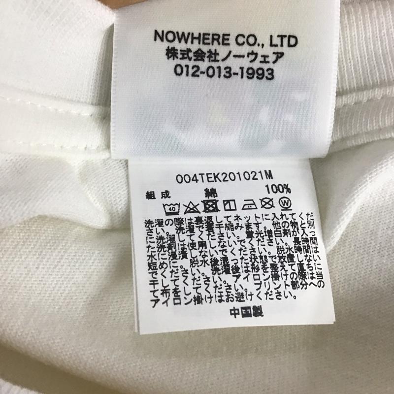 アベイシングエイプ A BATHING APE Tシャツ 半袖 CROSSBONE pirate store M ロゴ、文字 白 / ホワイト /  メンズ USED 古着 中古 10133764