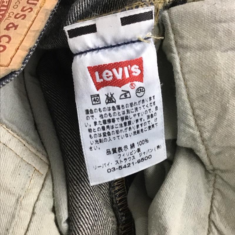 リーバイストラウスアンドコー Levi Strauss & co. パンツ デニム、ジーンズ デニムパンツ ワイドパンツ カジュアルパンツ 32インチ 無地 インディゴ / インディゴ /  メンズ USED 古着 中古 10144923