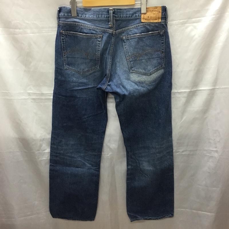 ステュディオ・ダ・ルチザン STUDIO D ARTISAN パンツ デニム、ジーンズ デニムパンツ ストレートパンツ ワイドパンツ カジュアルパンツ 36 無地 インディゴ / インディゴ /  メンズ USED 古着 中古 10111938