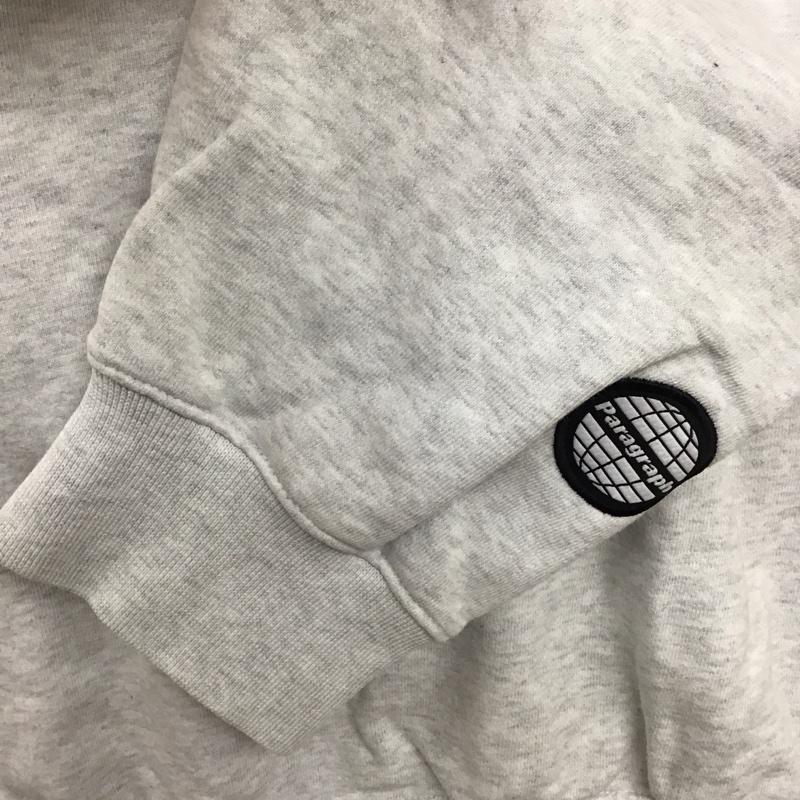 パラグラフ Paragraph トレーナー 長袖 カレッジロゴ スウェット ロゴ、文字 灰 / グレー /  メンズ USED 古着 中古 10121321
