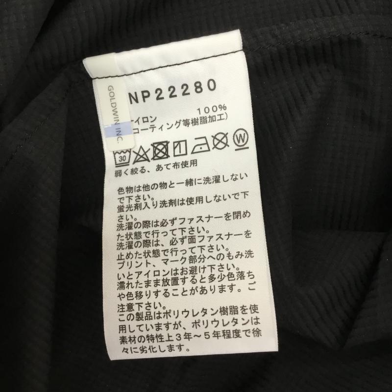 ザノースフェイス THE NORTH FACE パーカー 長袖 NP22280　スワローテイルベントフーディ M ロゴ、文字 黒 / ブラック /  メンズ USED 古着 中古 10113096