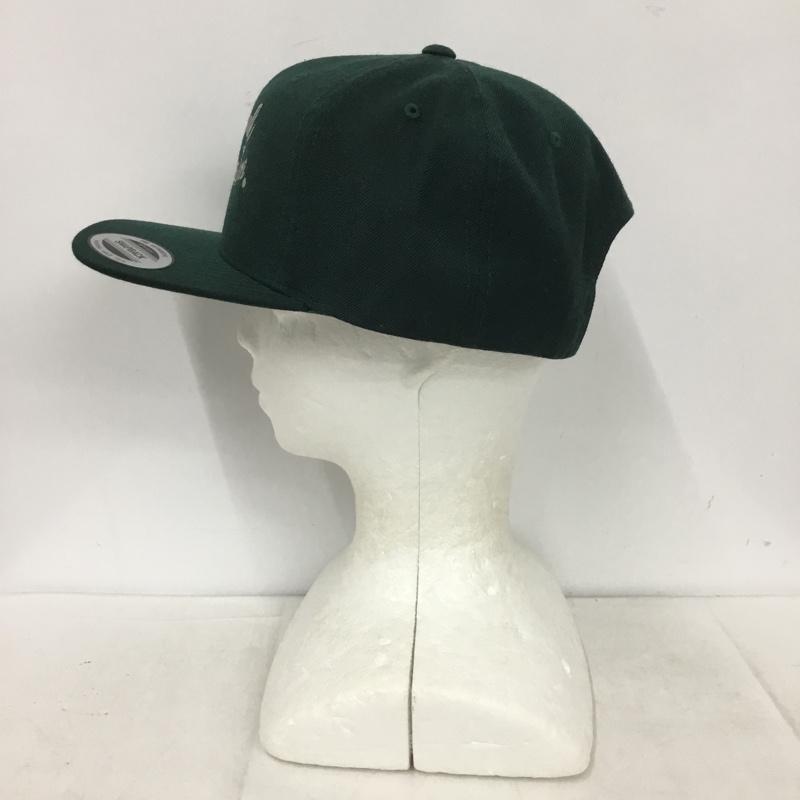 テンダーロイン TENDERLOIN 帽子 キャップ スナップバック ロゴ、文字 緑 / グリーン /  メンズ USED 古着 中古 10136957