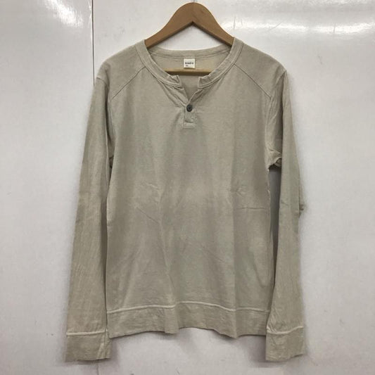 クオドロ quadro Tシャツ 長袖 2 無地 オフホワイト / オフホワイト /  メンズ USED 古着 中古 10131939