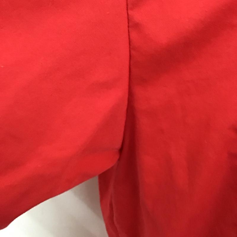 シュプリーム Supreme シャツ、ブラウス 半袖 2019年春夏 ZipUpS/SWorkShirt 半袖ジップアップシャツ L ロゴ、文字 赤 / レッド /  メンズ USED 古着 中古 10122956