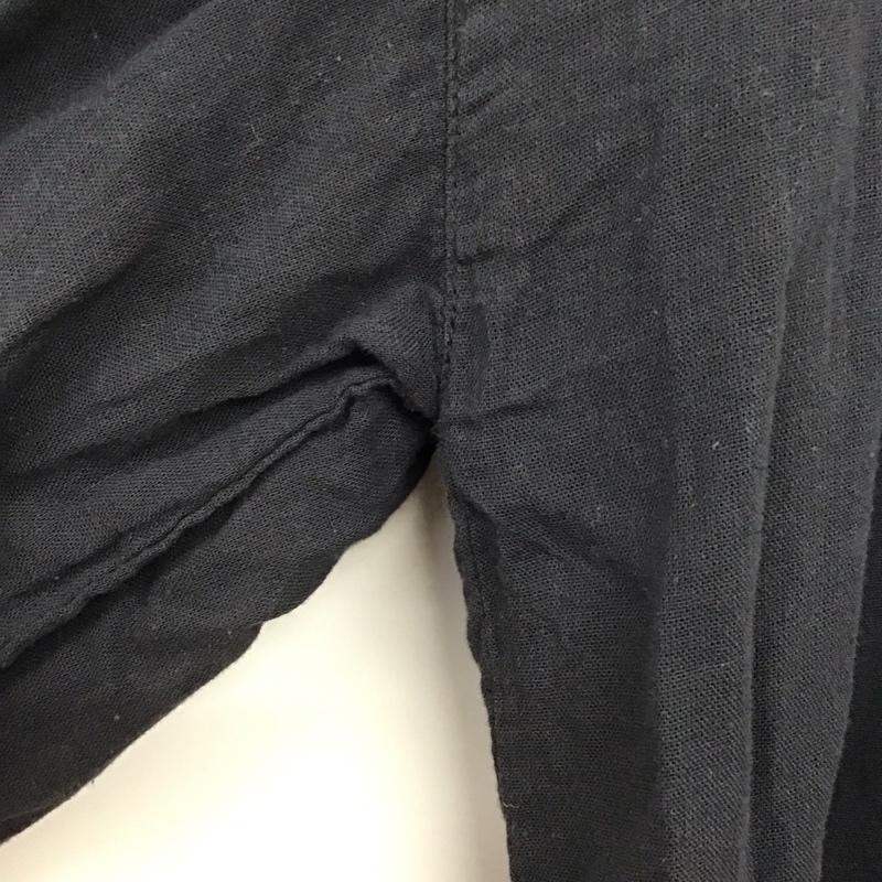 スタディオクリップ studio CLIP シャツワンピース 長袖 FS174002-1 コットン ガーゼ M 無地 紺 / ネイビー /  レディース USED 古着 中古 10144385