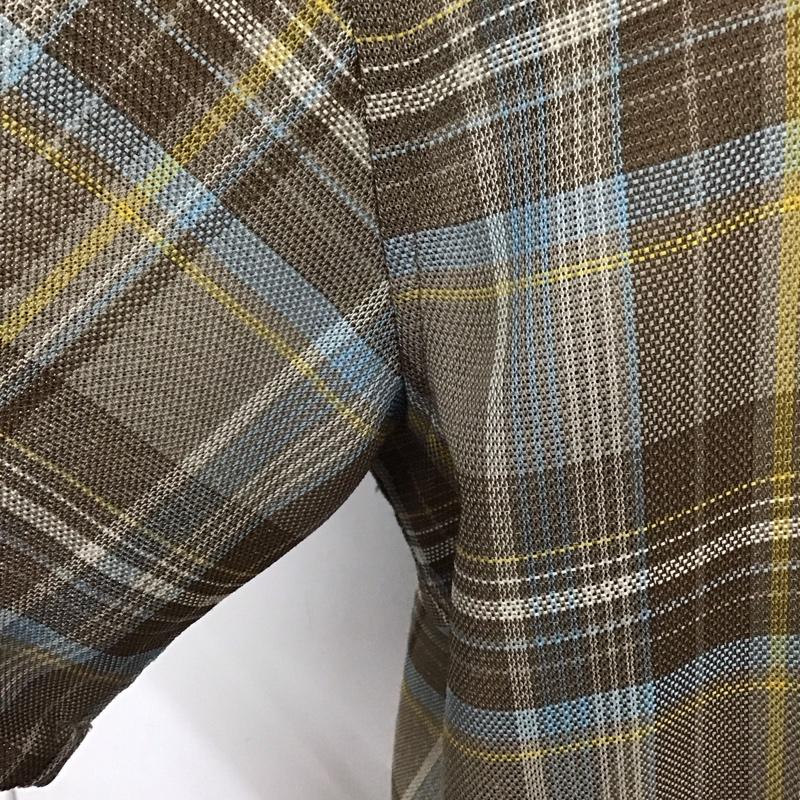 ニコアンド niko and... シャツ、ブラウス 半袖 半袖 3 チェック マルチカラー / マルチカラー /  メンズ USED 古着 中古 10110427