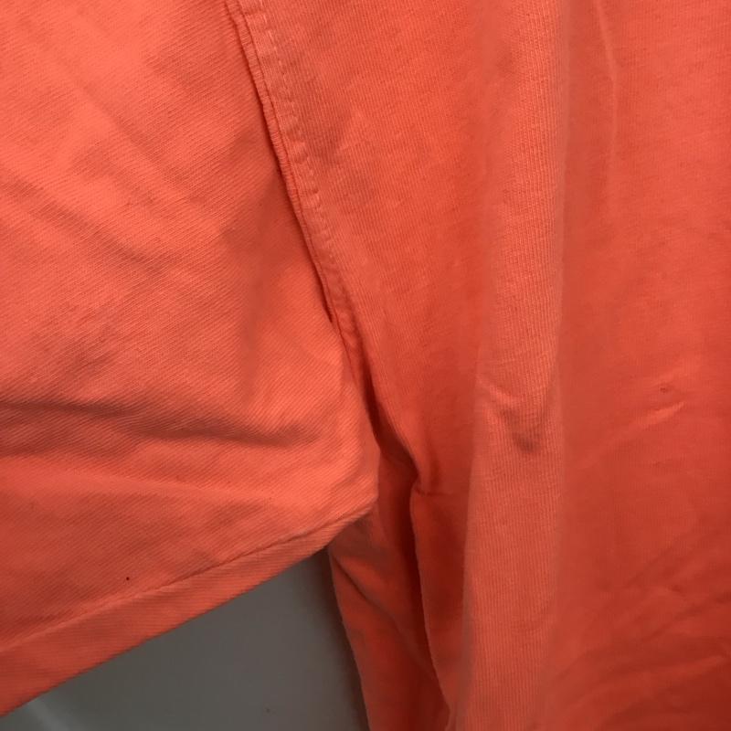 エロスティカ EROSTiKA Tシャツ 半袖 クルーネック コットン XL プリント 橙 / オレンジ /  メンズ USED 古着 中古 10123368