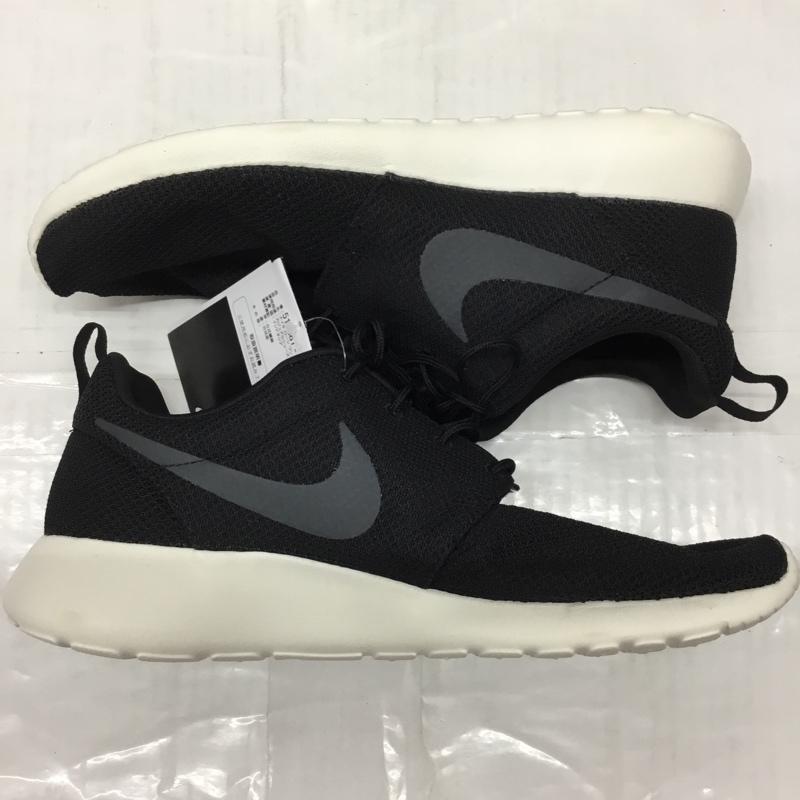 ナイキ NIKE スニーカー スニーカー 511881-010 ROSHE ONE 28cm 28.0cm ワンポイント 黒 / ブラック / X 白 / ホワイト /  メンズ USED 古着 中古 10109380