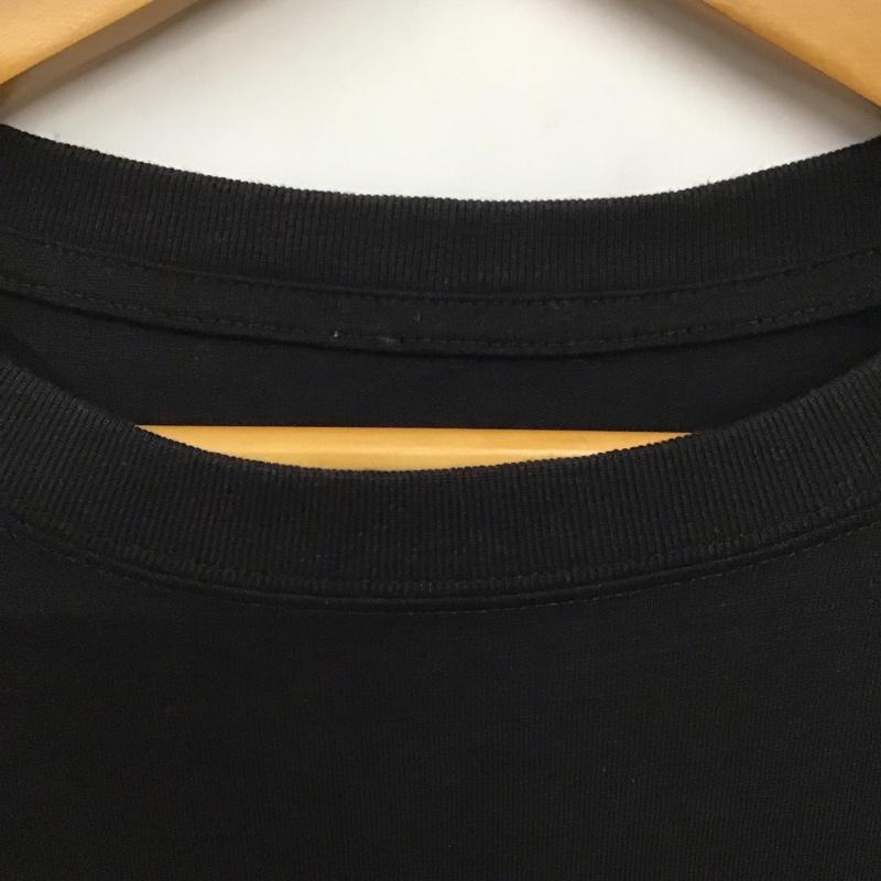 スノーピーク Snow Peak Tシャツ 半袖 Relume JOURNALSTANDARD別注 半袖カットソー プリントTシャツ クルーネックカットソー M ロゴ、文字 黒 / ブラック /  メンズ USED 古着 中古 10131627