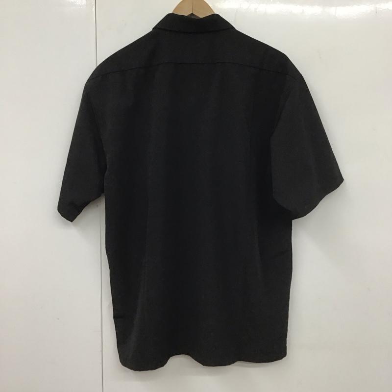 ショット schott シャツ、ブラウス 半袖 半袖シャツ 無地シャツ ポケットシャツ XL ロゴ、文字 黒 / ブラック /  メンズ USED 古着 中古 10131252