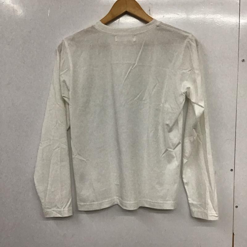 ロペピクニック ROPE  PICNIC Tシャツ 長袖 38 ロゴ、文字 X プリント 白 / ホワイト /  レディース USED 古着 中古 10137386