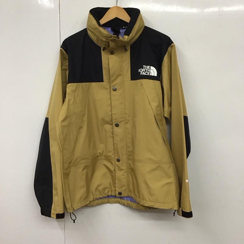 ザノースフェイス THE NORTH FACE ジャケット、上着 ジャケット、ブレザー ジップアップジャケット ナイロンジャケット アウター L ロゴ、文字 ベージュ / ベージュ /  メンズ USED 古着 中古 10131516