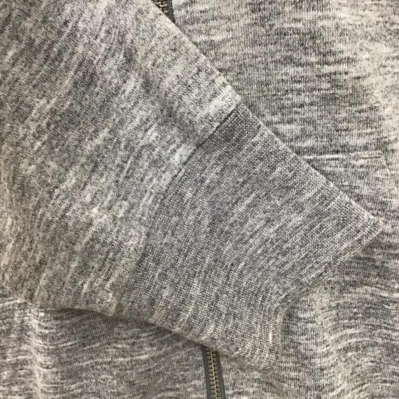 ザノースフェイス THE NORTH FACE パーカー 長袖 NT12140 スクエアロゴ フルジップ XL ロゴ、文字 灰 / グレー /  メンズ USED 古着 中古 10116514
