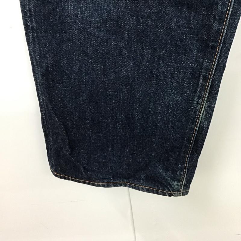 エヴィス EVISU パンツ デニム、ジーンズ 34インチ 無地 インディゴ / インディゴ /  メンズ USED 古着 中古 10117161