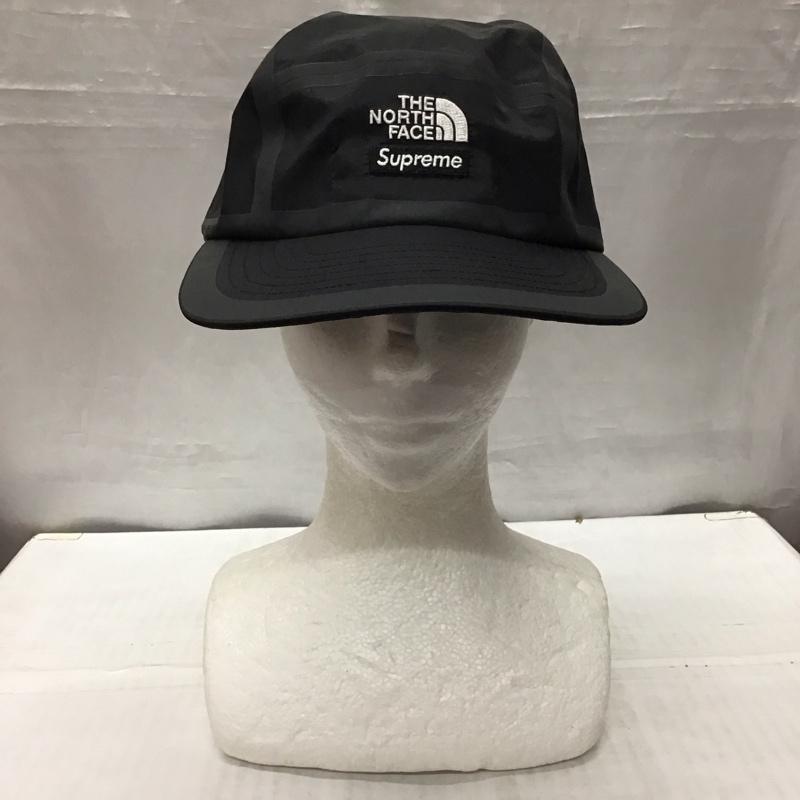 ザノースフェイス THE NORTH FACE 帽子 キャップ NN021421 Supreme ロゴ、文字 黒 / ブラック /  メンズ USED 古着 中古 10120223