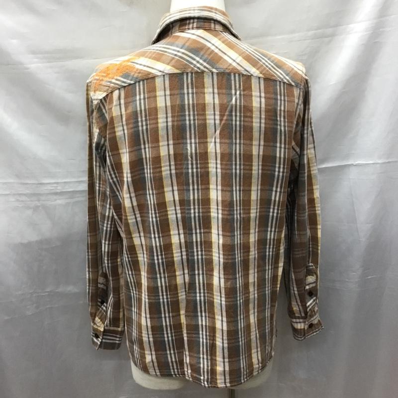 アンタイヒーロー ANTIHERO シャツ、ブラウス 長袖 長袖シャツ カラーシャツ ポケットシャツ 長袖カットソー チェックシャツ S チェック マルチカラー / マルチカラー /  メンズ USED 古着 中古 10114611