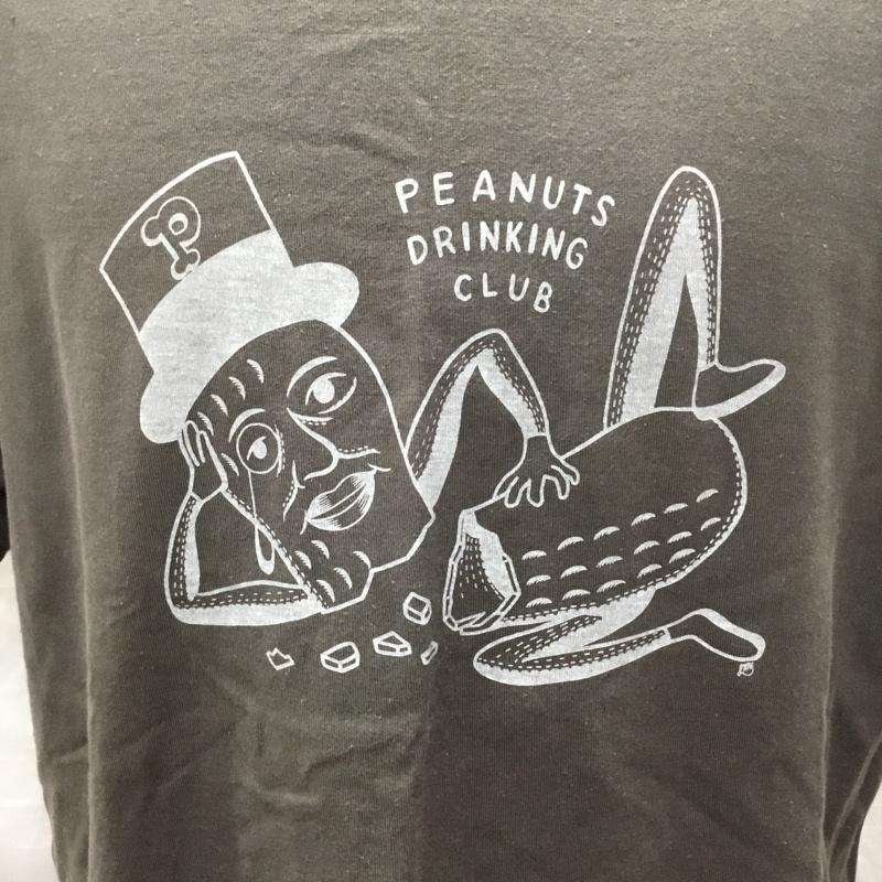 ピーナッツカンパニー PEANUTS＆CO Tシャツ 半袖 半袖カットソー プリントTシャツ クルーネックカットソー L プリント 黒 / ブラック /  メンズ USED 古着 中古 10118653