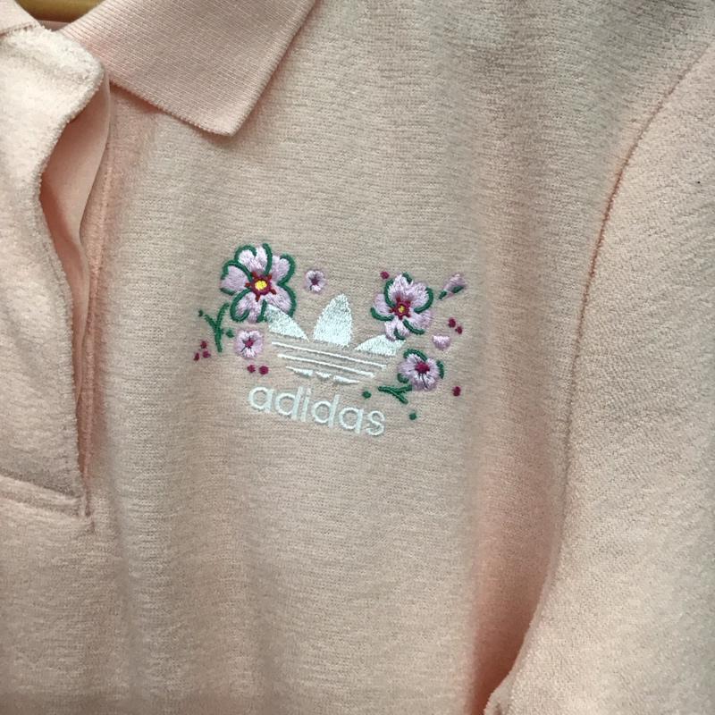 アディダス adidas ワンピース ミニスカート M 無地 桃 / ピンク /  レディース USED 古着 中古 10147897