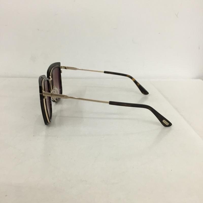 トム フォード TOM FORD めがね・サングラス サングラス Lara-02 TF573 ロゴ、文字 茶 / ブラウン /  レディース USED 古着 中古 10137936