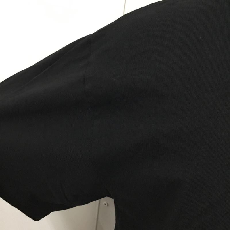 バイジェレミー BYE JEREMY Tシャツ 半袖 半袖カットソー プリントTシャツ クルーネックカットソー M プリント 黒 / ブラック /  メンズ USED 古着 中古 10120818