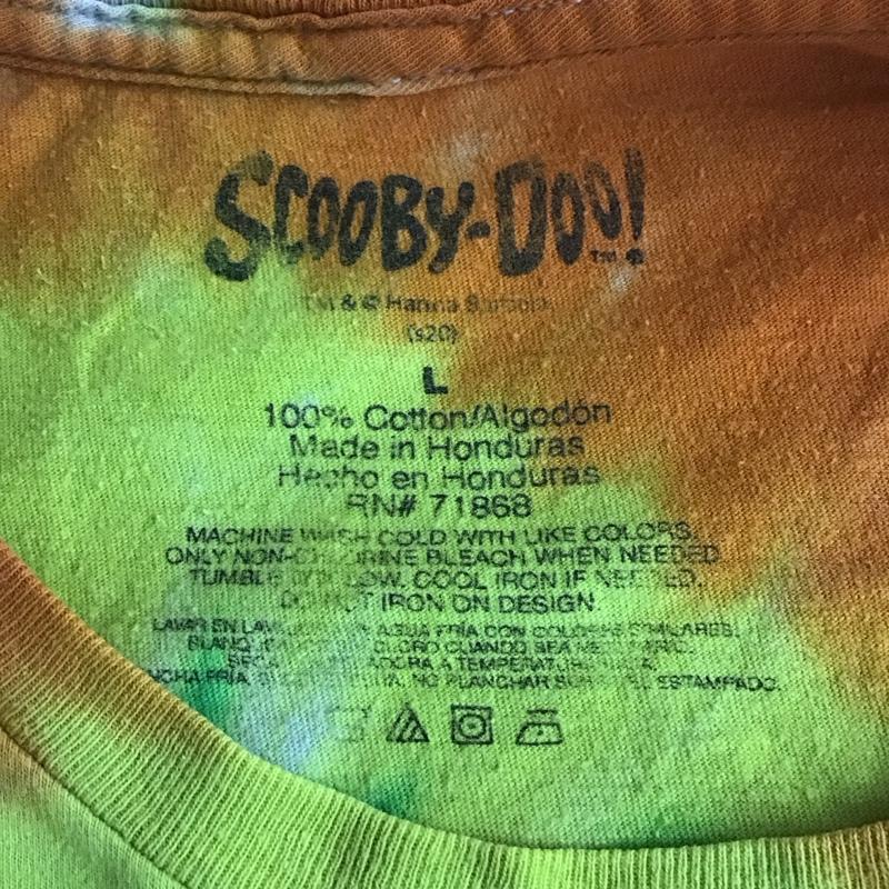 古着 USED Tシャツ 半袖 半袖カットソー プリントTシャツ クルーネックカットソー L プリント マルチカラー / マルチカラー /  メンズ USED 古着 中古 10116408