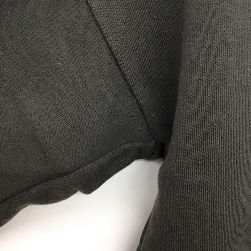 ニコアンド niko and... トレーナー 長袖 3 プリント X ロゴ、文字 チャコールグレー / チャコールグレー /  レディース USED 古着 中古 10141224