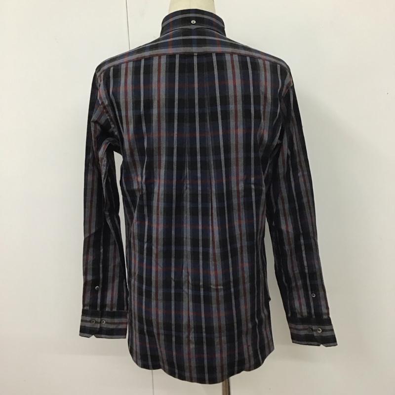 サイベーシックス SCYE BASICS シャツ、ブラウス 長袖 5114-33514 チェックオックス起毛BD長袖シャツ チェックシャツ ボタンダウンシャツ 40 チェック マルチカラー / マルチカラー /  メンズ USED 古着 中古 10111640