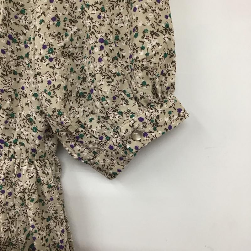 オリーブデオリーブ OLIVE des OLIVE ワンピース ロングスカート 1671300803 開襟 オープンカラー 半袖 FREE 花柄 マルチカラー / マルチカラー /  レディース USED 古着 中古 10119237