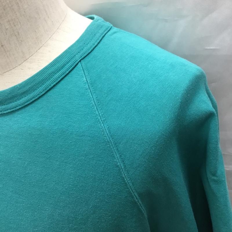 ハリウッドランチマーケット HRMARKET Tシャツ 半袖 700086-340 OLD TIME LOGO L ロゴ、文字 緑 / グリーン /  メンズ USED 古着 中古 10116116