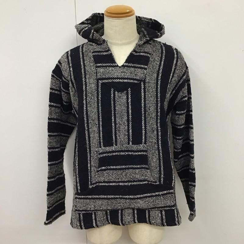古着 USED パーカー 長袖 メキシカンパーカー フード付きパーカー 長袖カットソー 古着 ヴィンテージ プリント マルチカラー / マルチカラー /  メンズ USED 古着 中古 10118994