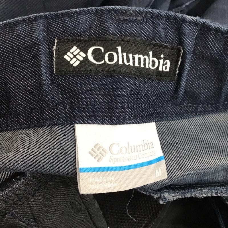 コロンビア Columbia パンツ ワークパンツ、ペインターパンツ M ロゴ、文字 紺 / ネイビー /  メンズ USED 古着 中古 10114182