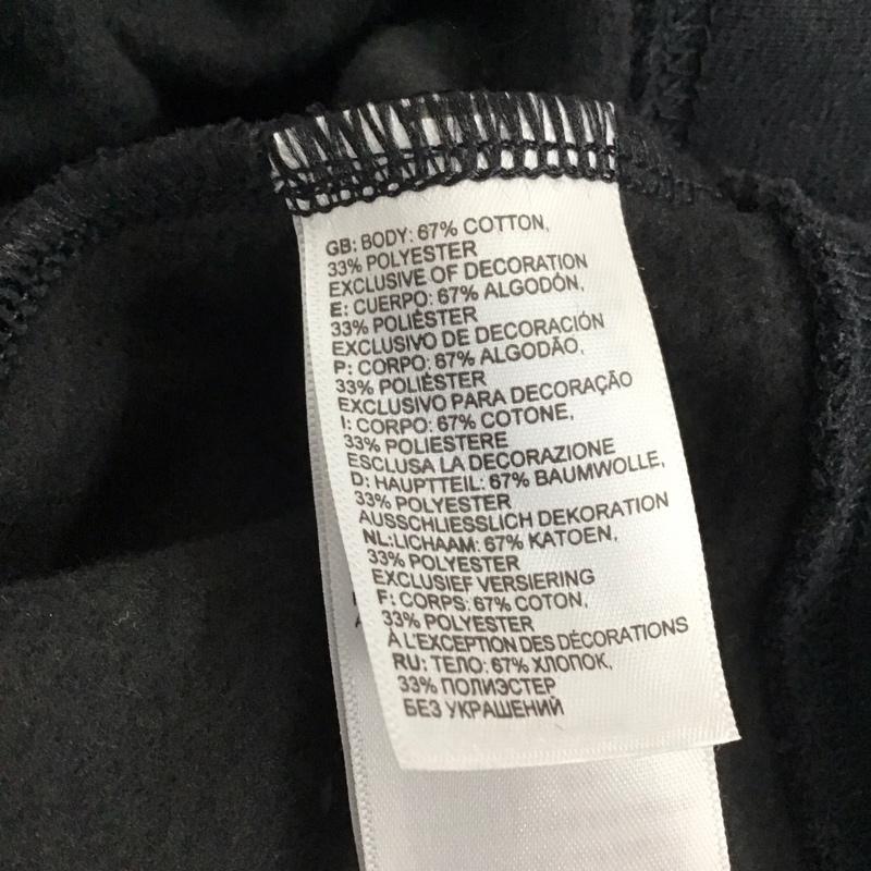 ザノースフェイス THE NORTH FACE パーカー 長袖 ジップアップパーカー 長袖パーカー カジュアルジャケット L ロゴ、文字 黒 / ブラック /  メンズ USED 古着 中古 10140823