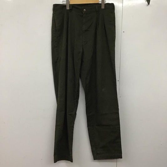 古着 USED パンツ チノパン チノパン ワイドパンツ カジュアルパンツ 無地 カーキ / カーキ /  メンズ USED 古着 中古 10142611