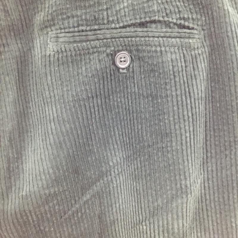 ザラ ZARA パンツ ワークパンツ、ペインターパンツ コーデュロイパンツ ワイドパンツ ストレートパンツ カジュアルパンツ 46 無地 緑 / グリーン /  メンズ USED 古着 中古 10120473