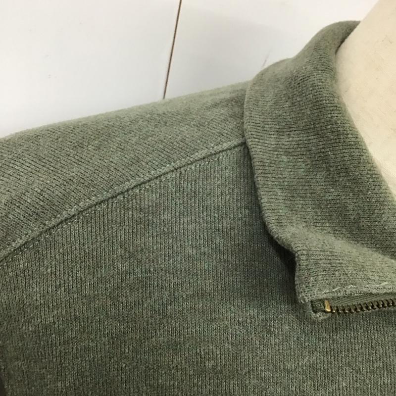 ポロバイラルフローレン Polo by RALPH LAUREN トレーナー 長袖 長袖トレーナー スウェット タートルネック リブスウェットカットソー L ロゴ、文字 カーキ / カーキ /  メンズ USED 古着 中古 10124204