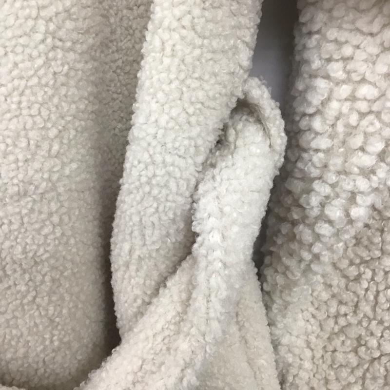 ユニクロ UNIQLO コート コート一般 241-431315 ボアフリースノーカラーコート S 無地 白 / ホワイト /  レディース USED 古着 中古 10141103