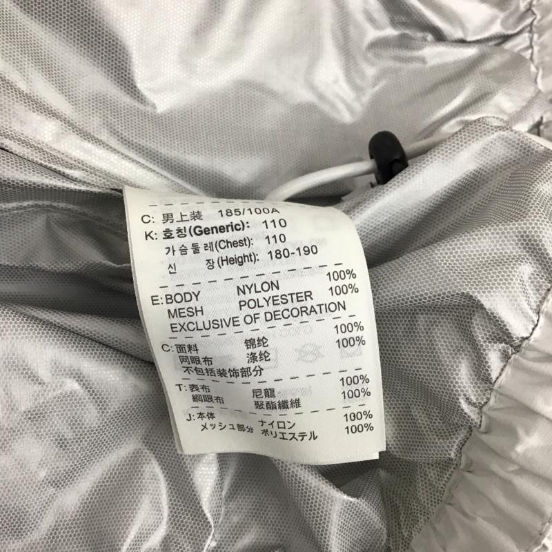 ナイキ NIKE ジャケット、上着 ジャンパー、ブルゾン ジップアップジャケット ナイロンジャケット アウター XXL ロゴ、文字 白 / ホワイト /  メンズ USED 古着 中古 10150746