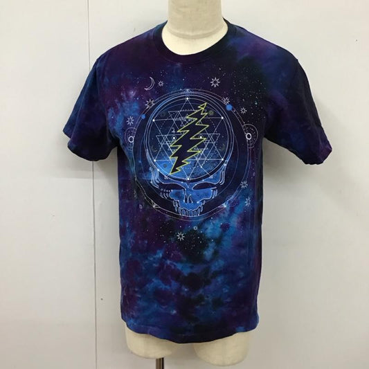 リキッドブルー LIQUID BLUE Tシャツ 半袖 半袖カットソー プリントTシャツ クルーネックカットソー バンドTシャツ M ロゴ、文字 マルチカラー / マルチカラー /  メンズ USED 古着 中古 10114503