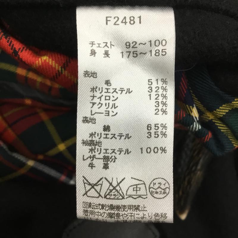 フレッドペリー FRED PERRY コート コート一般 ダッフルコート M 無地 黒 / ブラック /  メンズ USED 古着 中古 10119978