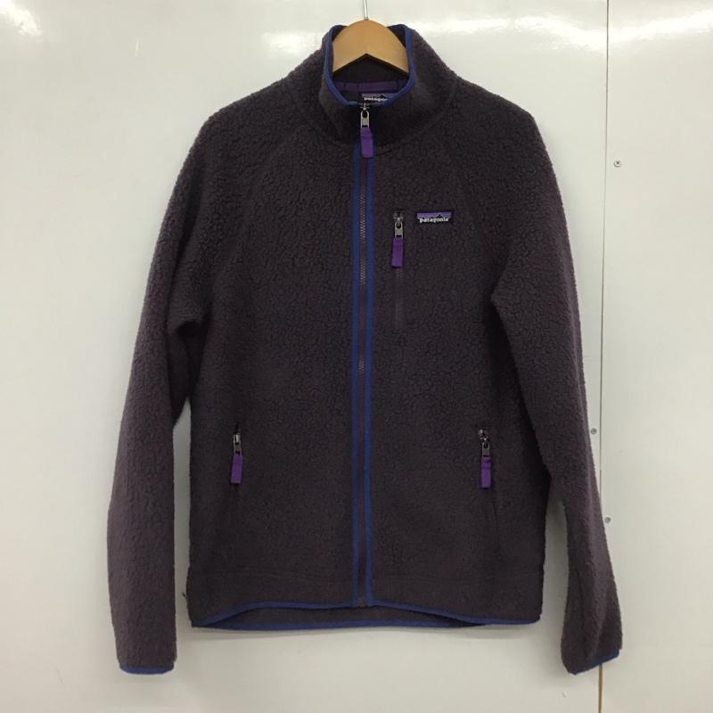 パタゴニア patagonia ジャケット、上着 ジャンパー、ブルゾン 22801fa20 レトロパイルジャケット ジップアップフリースジャケット M ロゴ、文字 紫 / パープル /  メンズ USED 古着 中古 10148025