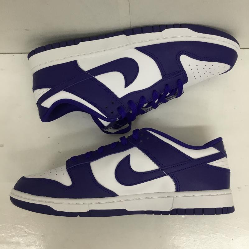 ナイキ NIKE スニーカー スニーカー DV0833-103 Dunk Low Retro Concord 28.5cm 無地 白 / ホワイト / X 青 / ブルー /  メンズ USED 古着 中古 10129383