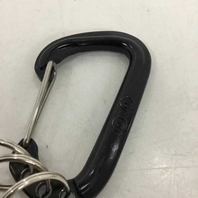 ユニフォームエクスペリメント uniform experiment ファッション小物 ファッション小物 カラビナ ロゴ、文字 黒 / ブラック /  メンズ USED 古着 中古 10145478