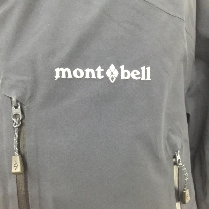 モンベル mont-bell ジャケット、上着 ジャンパー、ブルゾン 1102551 シャルモパーカ ジップアップジャケット パーカー L ロゴ、文字 紺 / ネイビー /  メンズ USED 古着 中古 10110052