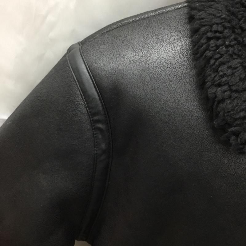 ザラ ZARA ジャケット、上着 ジャンパー、ブルゾン ジップアップジャケット ジャンパー ジャケット カジュアルジャケット アウター L 無地 黒 / ブラック /  メンズ USED 古着 中古 10108269