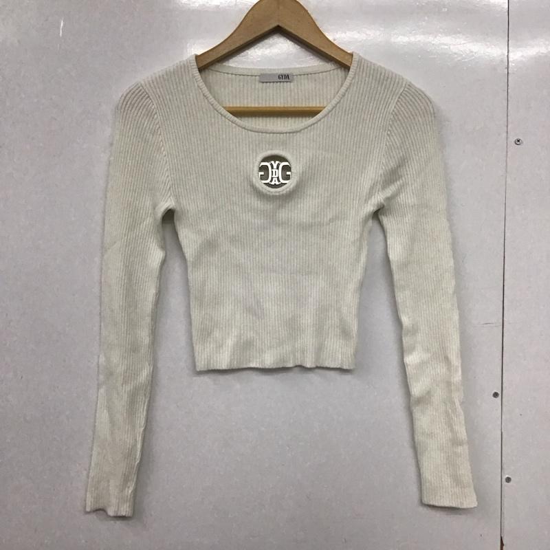 ジェイダ GYDA Tシャツ 長袖 無地 白 / ホワイト /  レディース USED 古着 中古 10150154