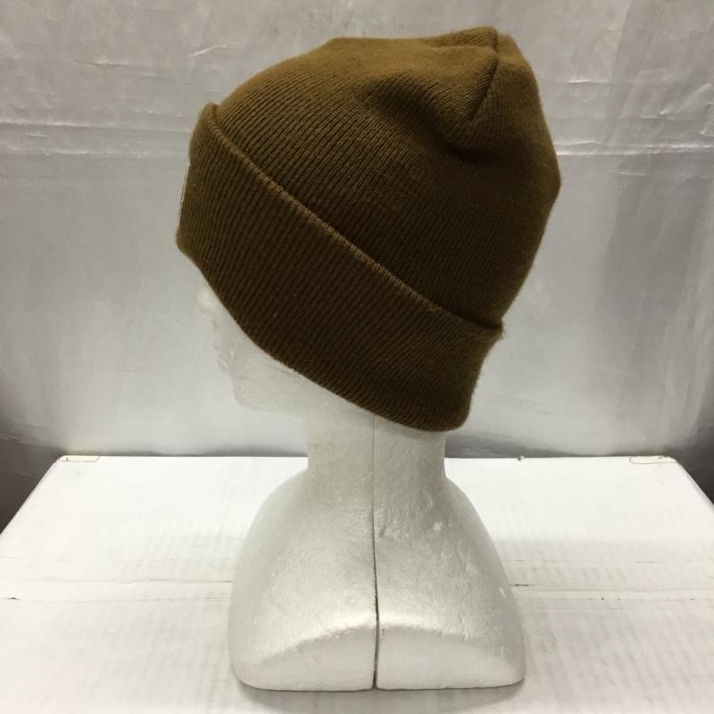カーハート Carhartt 帽子 ニット帽 I020222 ACRYLIC WATCH HAT ロゴ、文字 キャメル / キャメル /  メンズ USED 古着 中古 10115593