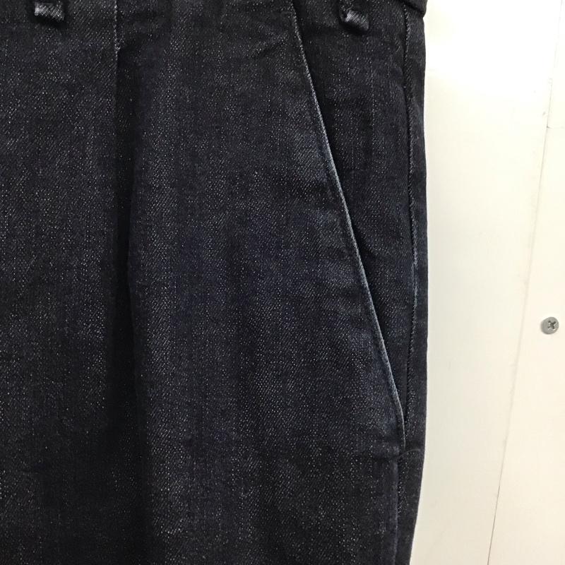 ラルディーニ LARDINI パンツ デニム、ジーンズ デニムパンツ ワイドパンツ カジュアルパンツ ストレッチパンツ 無地 インディゴ / インディゴ /  メンズ USED 古着 中古 10148196