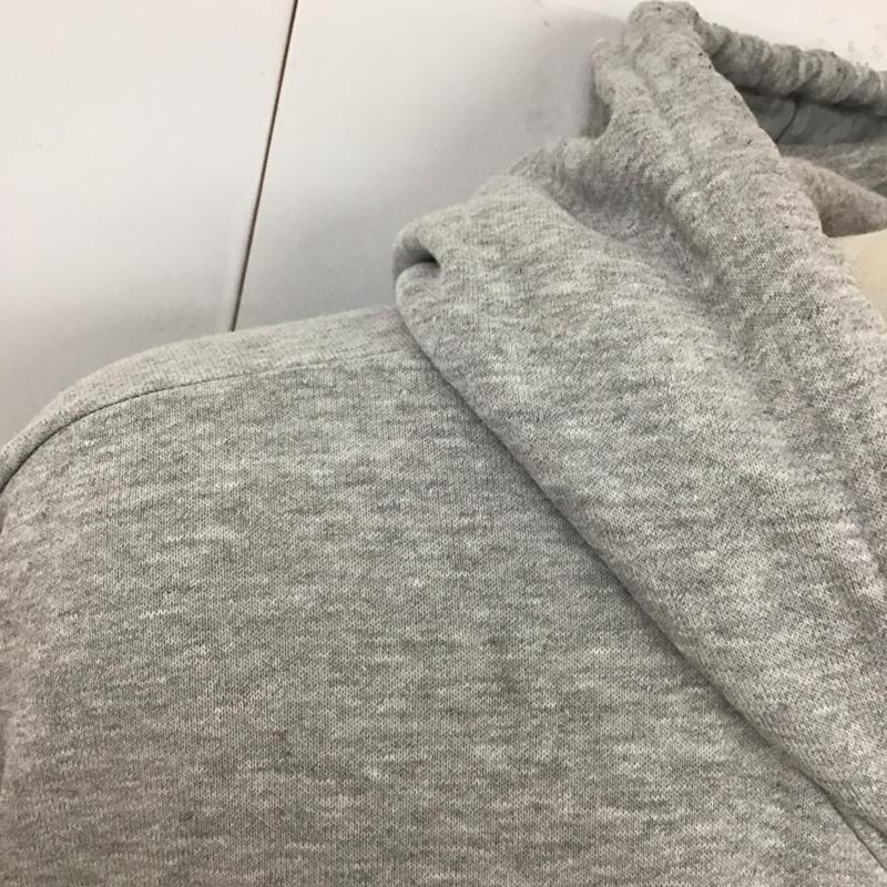 ナイキ NIKE パーカー 長袖 長袖パーカー プルオーバーパーカー プリントスウェット トレーナー XXL ロゴ、文字 灰 / グレー /  メンズ USED 古着 中古 10123953